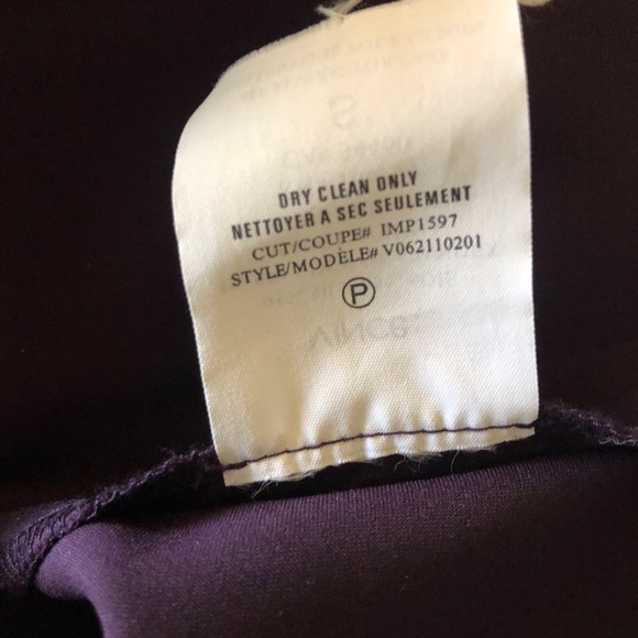 VINCE Sleeveless Stretch Silk Ruffle Top Purple Size Small - Picture 9 of 9